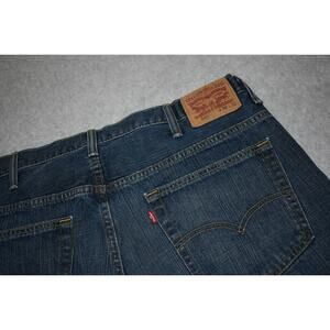 Levis 569 Jeans Mens Size 38 x 32 Loose Straight Fit Blue Cotton Denim